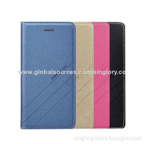 PU Leather Cases for iPhone 6, Universal, Comes in Various Colors